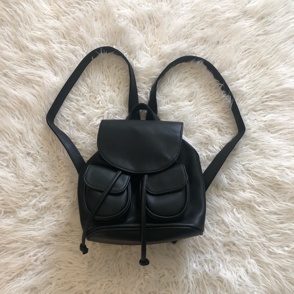 Black backpack